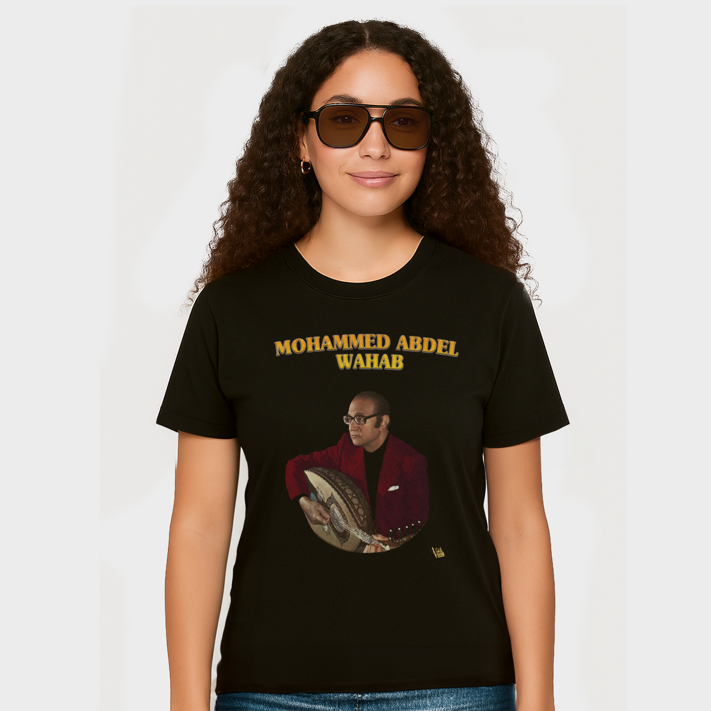Mohammed Abdel Wahab Arabic Singer T Shirt Robert Plant Led Zeppelin