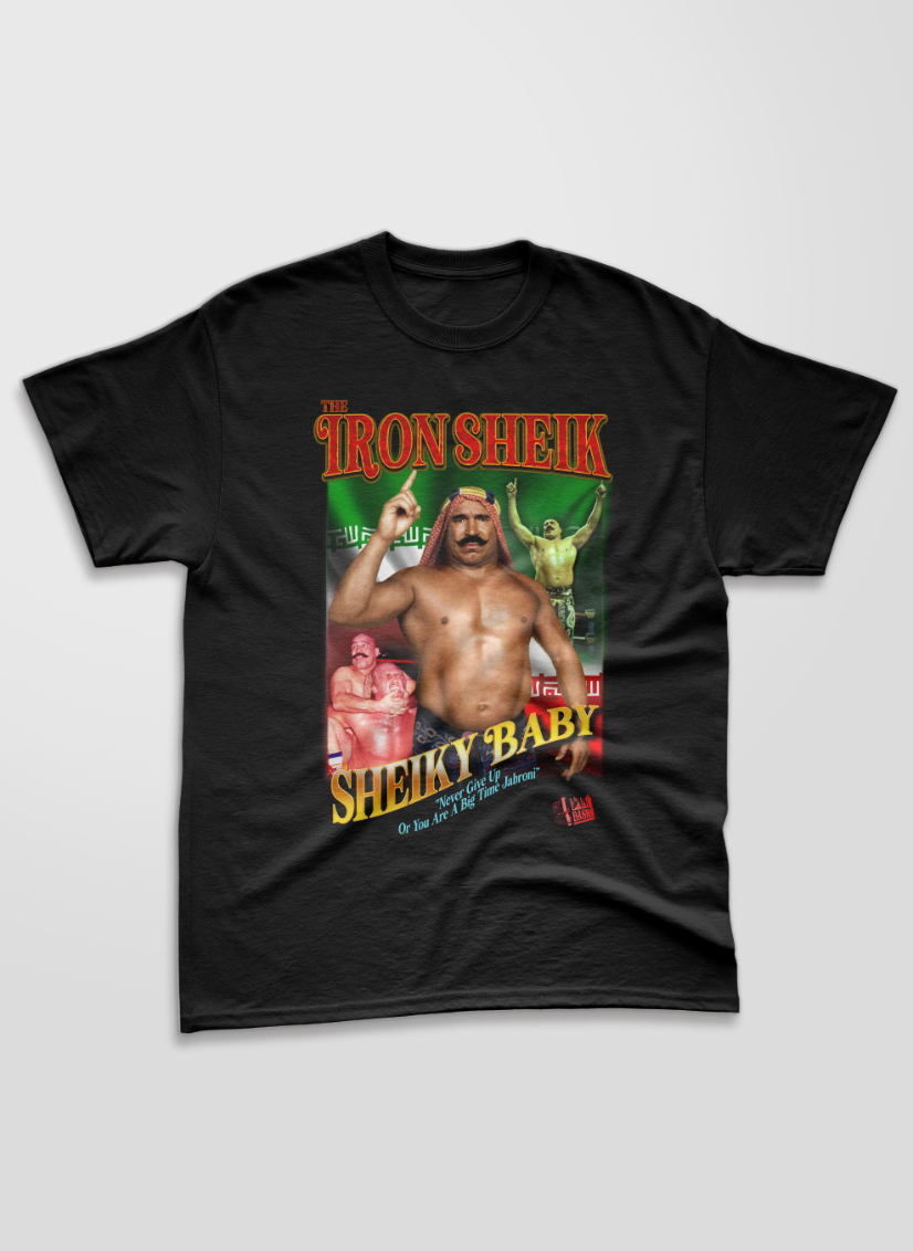 Iron Sheik Wrestling T-Shirt I Iran Wrestling Shirt I Hulk Hogan Vs. Iron Sheik I Vintage Wrestling T-Shirt I World Wrestling Vintage