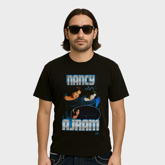 Nancy Ajram Lebanese Middle East Singer T-Shirt Vintage Arabic Retro