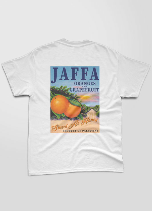 Palestine Jaffa Orange T-Shirt Vintage
